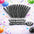 Bombillas Polipapel Brillantes x12 - Bombillas para Fiesta