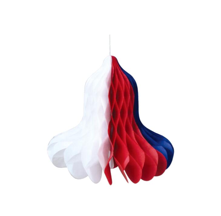 Decoracion De Mesa Fiestas Patrias Campana Mediana Chile 22 x 25 Cm