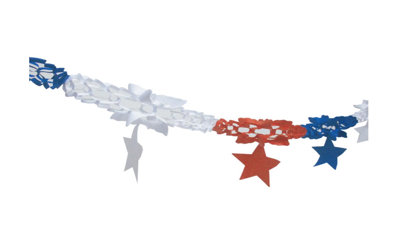 Guirnaldas Fiestas Patrias Guirnalda Estrella 2m x 1m Modelo 3