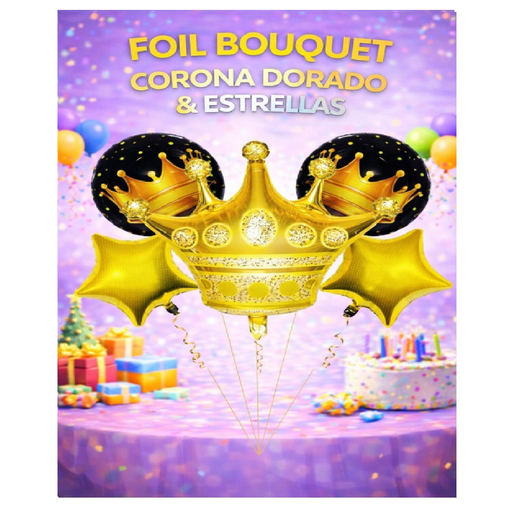 Sets de Bouquets – Globos Foil Decoración para Fiesta