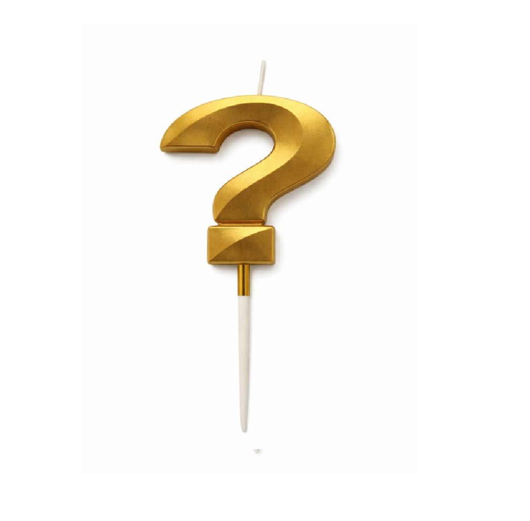 Velas Numerales Doradas 12 cm – Velas de Número para Cumpleaños