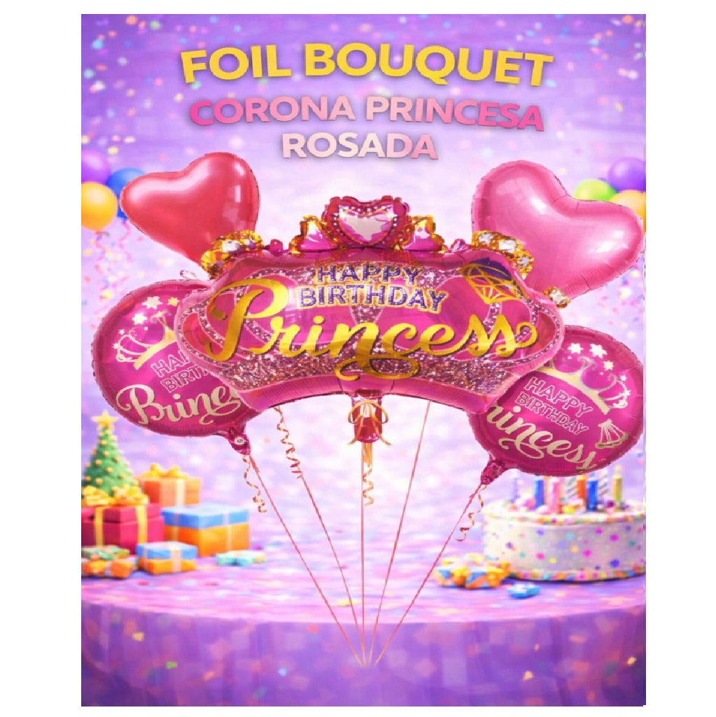 Sets de Bouquets – Globos Foil Decoración para Fiesta