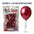 Globos 9 Pulgadas Metálicos x25 - Globos de Fiesta
