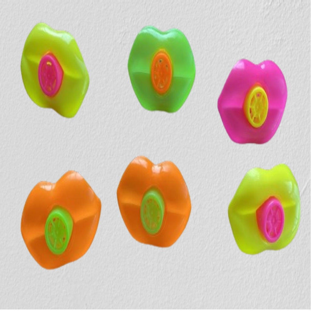 Pito Labio x6 - Silbato Divertido Infantil