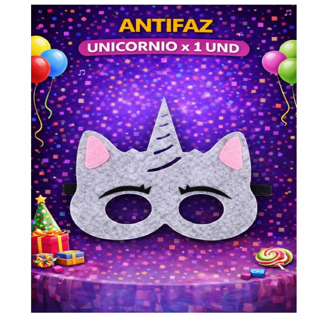 Decoración de Cumpleaños Unicornio – Set de Mesa para Fiesta Infantil