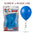 Globo 9" Colores Sólidos x10 - Globos de Látex para Decoración