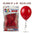 Globo 9" Colores Sólidos x10 - Globos de Látex para Decoración