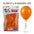 Globo 9" Colores Sólidos x10 - Globos de Látex para Decoración