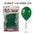 Globo 9" Colores Sólidos x25 - Globos de Látex para Decoración