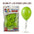 Globo 9" Colores Sólidos x25 - Globos de Látex para Decoración