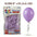 Globo 9" Colores Sólidos x25 - Globos de Látex para Decoración
