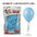 Globo 9" Colores Sólidos x50 - Globos de Látex para Decoración