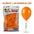 Globo 9" Colores Sólidos x50 - Globos de Látex para Decoración