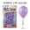 Globo 9" Colores Sólidos x50 - Globos de Látex para Decoración