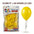 Globo 9" Colores Sólidos x50 - Globos de Látex para Decoración