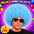 Pelucas Afro de Colores para Fiesta, Carnaval, Halloween y Cotillón
