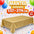 Mantel de Mesa 137 x 274 cm de Colores para Fiesta, Cumpleaños y Decoración de Eventos