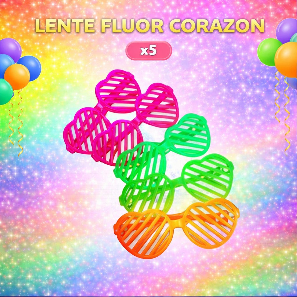 Lentes de Fiesta Mix Party para Disfraces, Cumpleaños, Cotillón y Eventos