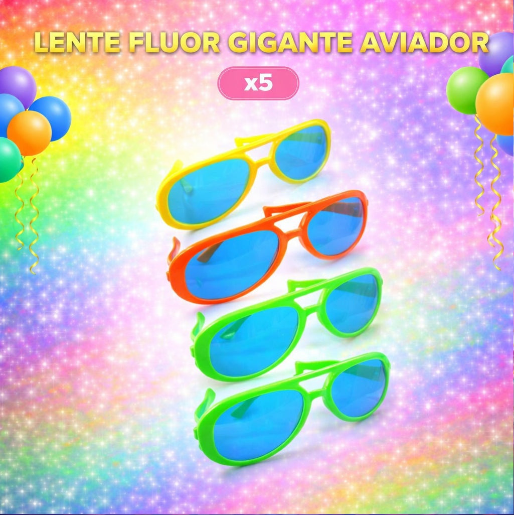 Lentes de Fiesta Mix Party para Disfraces, Cumpleaños, Cotillón y Eventos