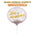 Globo Burbuja con Confetti Feliz Cumpleaños – Globo Transparente Decoración Cumpleaños
