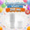 Vaso Plástico 210 ml x25 Colores – Vasos Plásticos para Fiesta