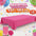 Mantel de Mesa 137 x 274 cm de Colores PASTELES para Fiesta, Cumpleaños y Decoración de Eventos
