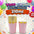 Vaso Carton x 6 Colores PASTELES 210 ml – Vasos Desechables para Fiesta