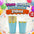Vaso Carton x 6 Colores PASTELES 210 ml – Vasos Desechables para Fiesta