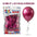 Globos 9 Pulgadas Chrome x25 - Globos de Fiesta