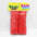 Festones Lisos 6 Und 5 cm x 10 Metros Rojo