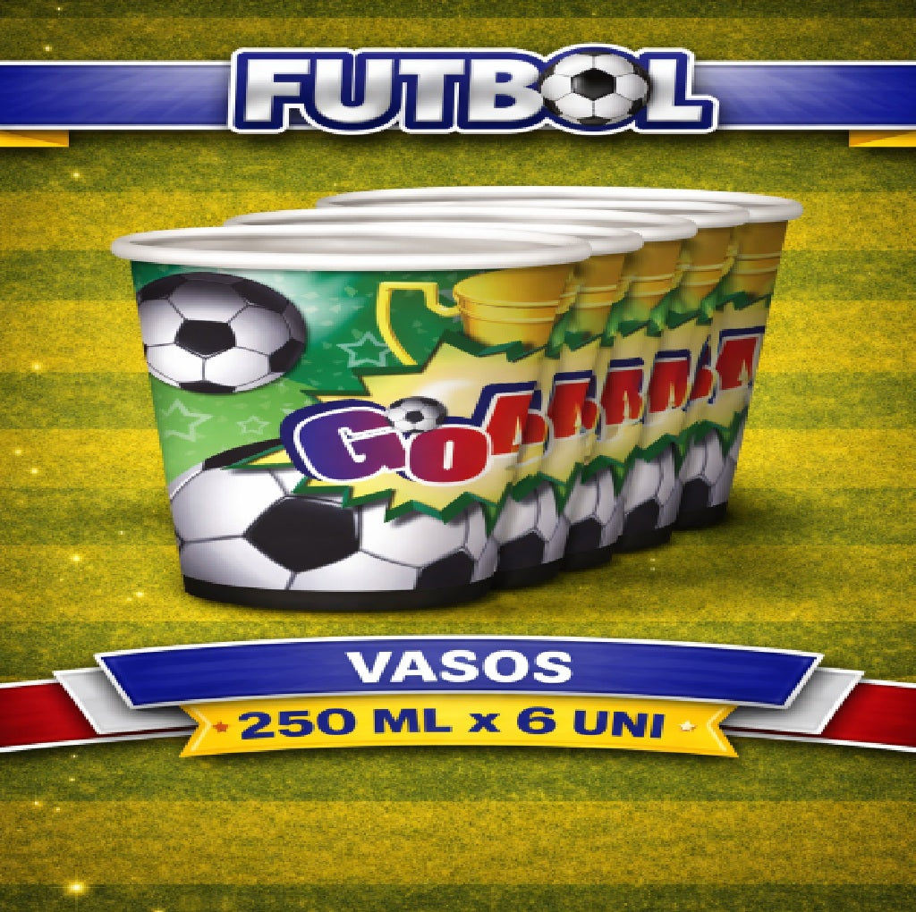 Decoración de Cumpleaños Fútbol – Set de Mesa Infantil para Fiesta Temática de Fútbol