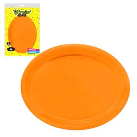 Bandejas Ovaladas 12” x5 Unidades – Bandejas Plásticas para Picoteo