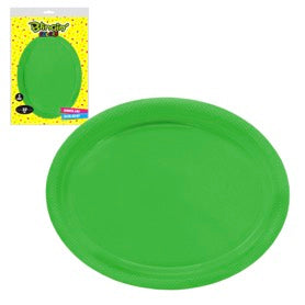 Bandejas Ovaladas 12” x5 Unidades – Bandejas Plásticas para Picoteo
