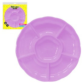 Bandejas Porta Snack x3 - Bandejas Plásticas para Picoteo