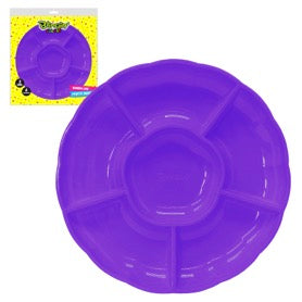 Bandejas Porta Snack x3 - Bandejas Plásticas para Picoteo