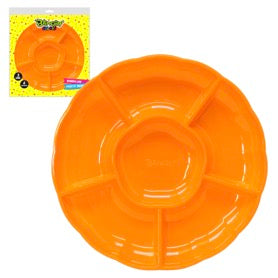 Bandejas Porta Snack x3 - Bandejas Plásticas para Picoteo